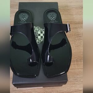 Vince Camuto Black Women's Jelly Sandals New In Box 6